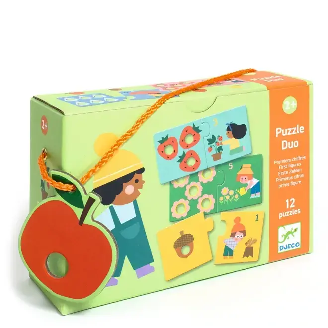 Puzzel duo eerste cijfers 2+