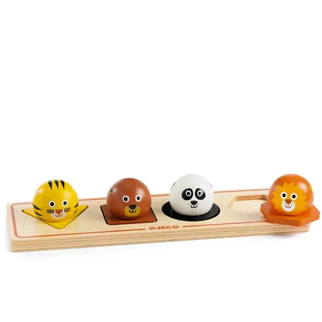 Knoppuzzel dierenkoppen 1+