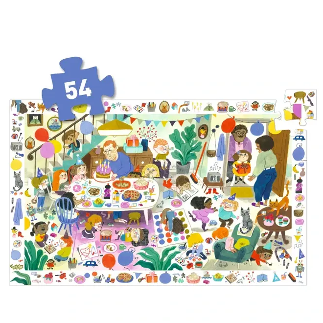 Djeco Puzzel Verjaardagsfeest