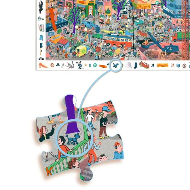 Djeco Puzzel De Stad