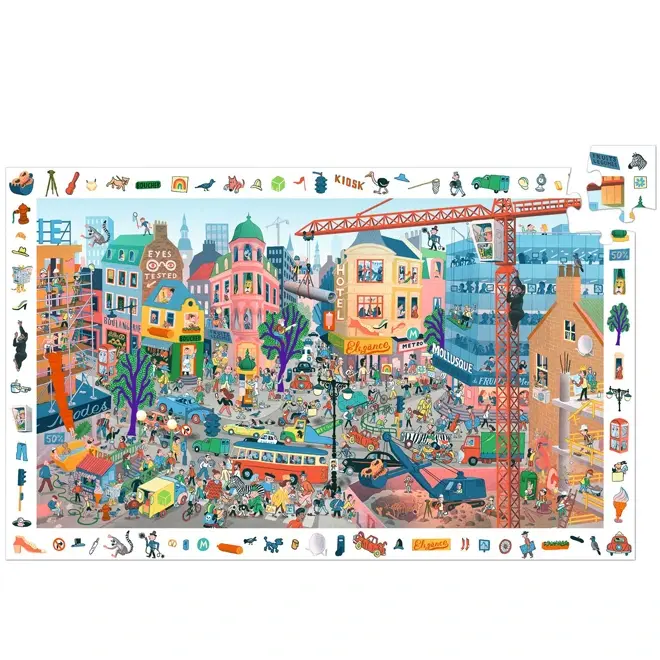 Djeco Puzzel De Stad