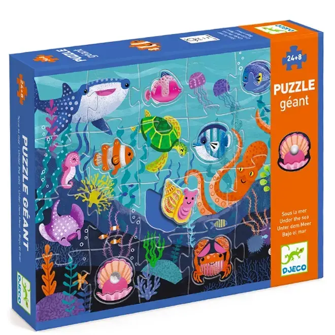 Vloerpuzzel zee (32st) 3+