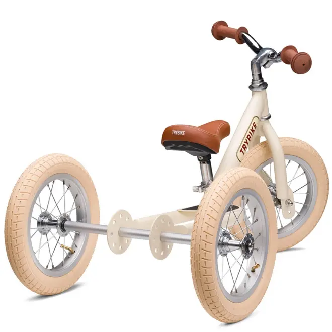 Trybike Cream Mat | 2 in 1 Loopfiets