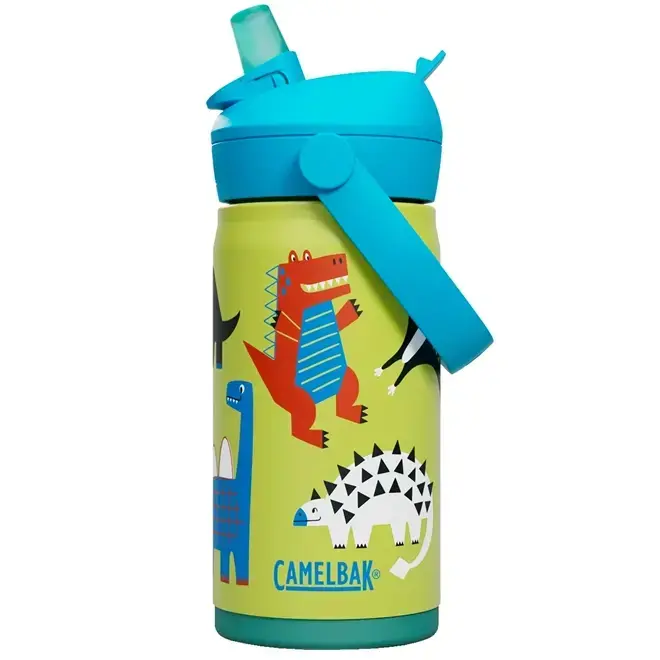 Drinkfles RVS dino's