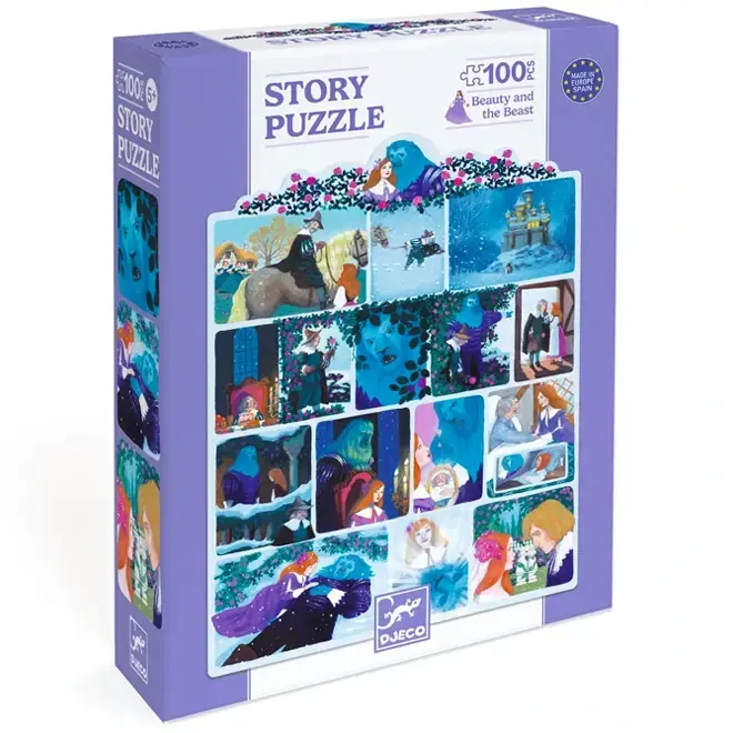 Puzzel Belle en het Beest (100st) 5+