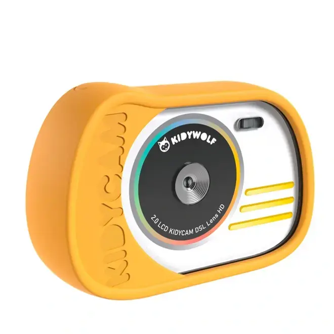 Digitale kindercamera oranje
