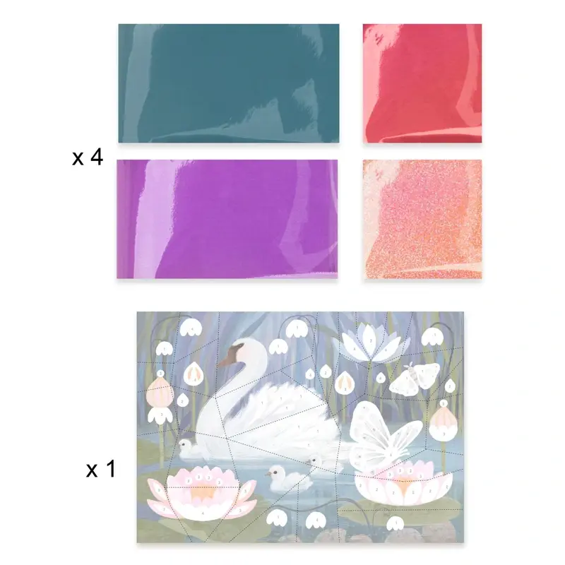 Djeco Fluffy Box - Knutseldoos met 6 Activiteiten