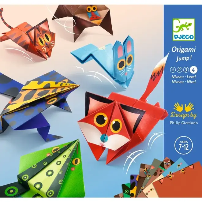 Origami springende dieren 7+