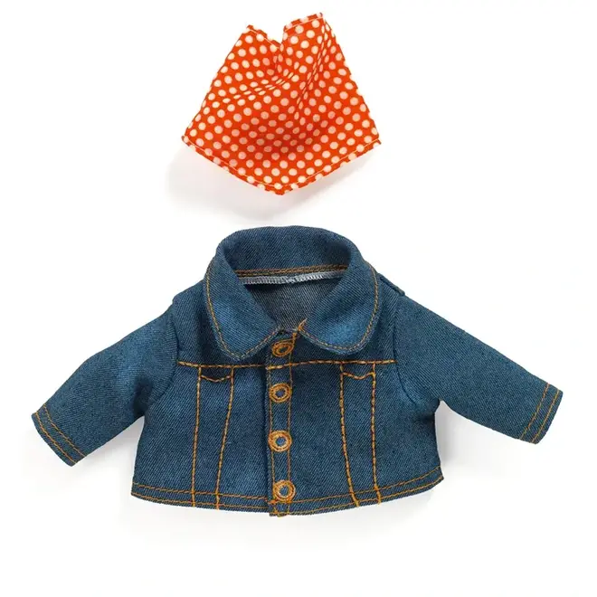 Poppenkledingset voor Pomea pop - Blue Jacket