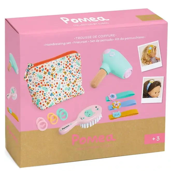 Poppen haarstyling set