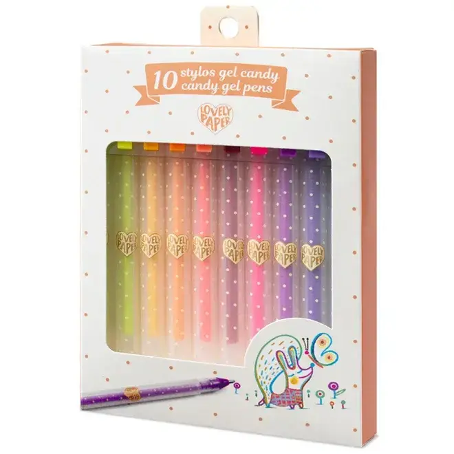 Gelpennen candy (10st)