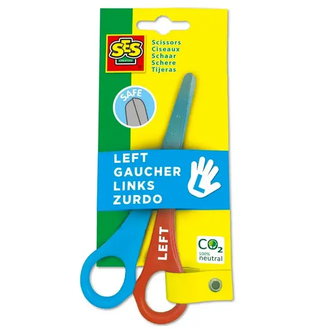 Linkshandige kinderschaar