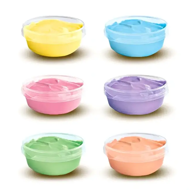 Vingerverf pastelkleuren 2+