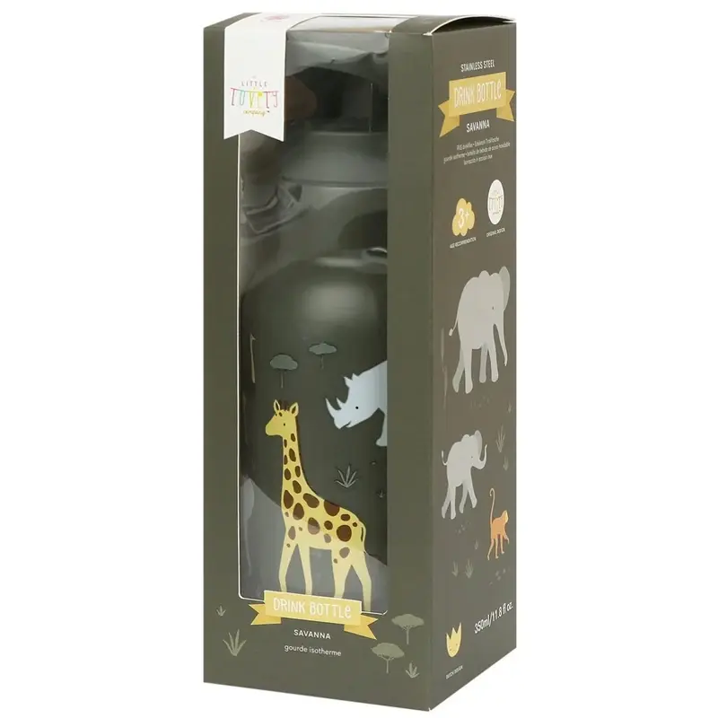 Drinkfles Savanne RVS