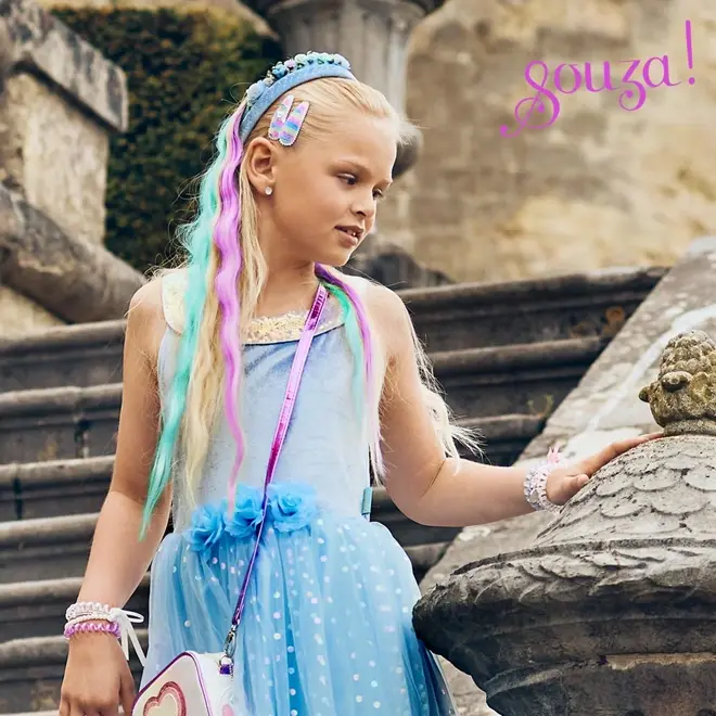 Souza Haarclips Bowi Roze