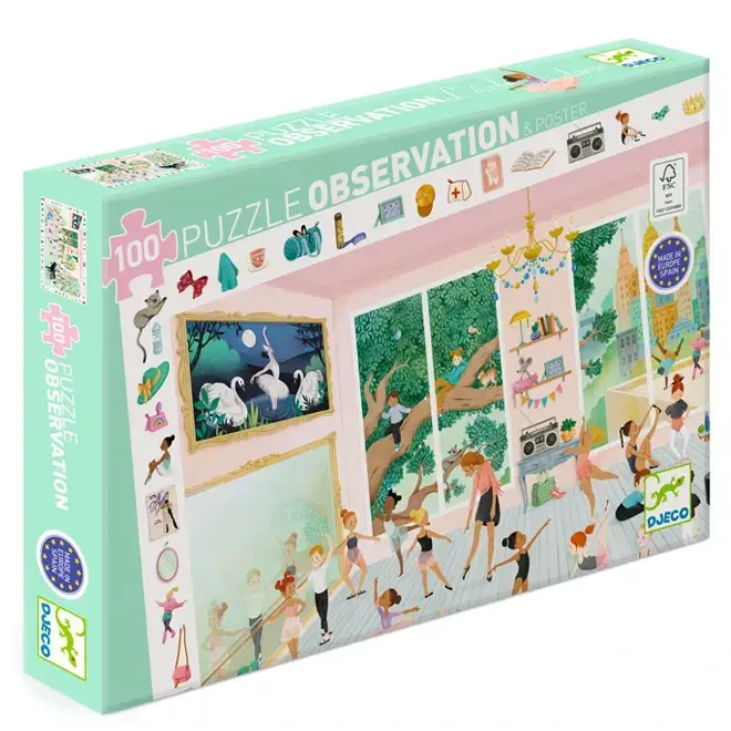 Puzzel de dansschool (100st) 5+