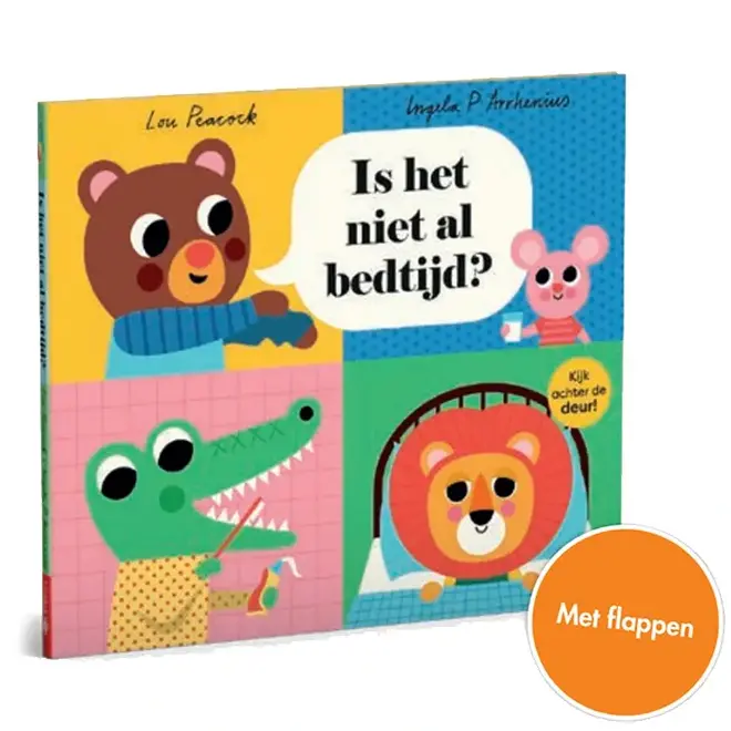 Is het niet al bedtijd? Flapjesboek