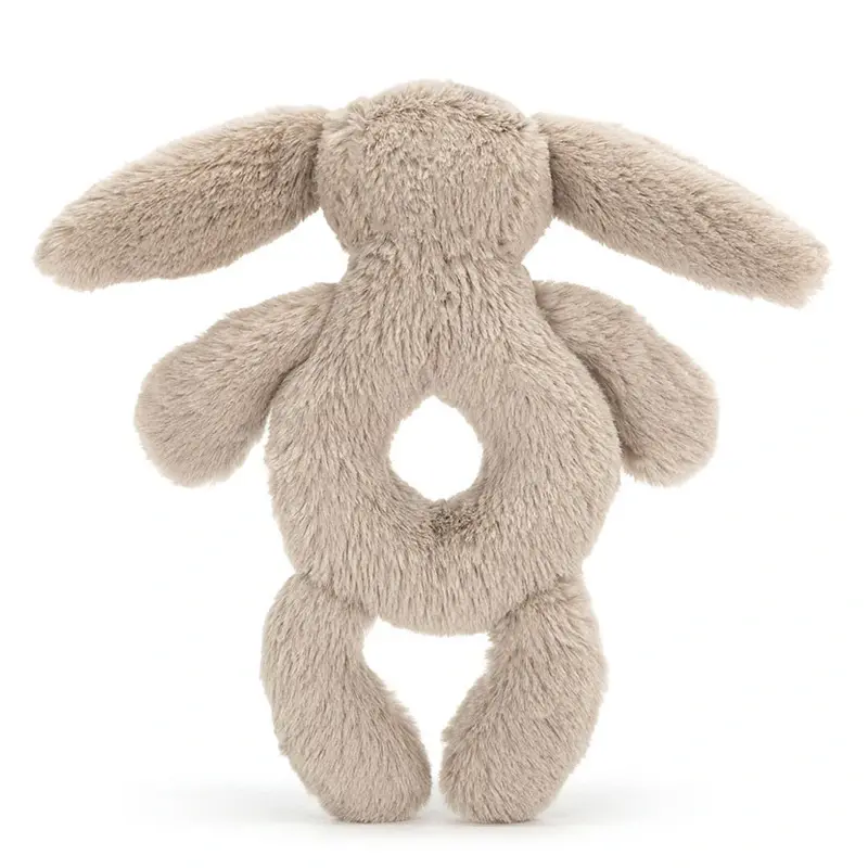 Jellycat Bashful Beige Bunny Ring Rattle
