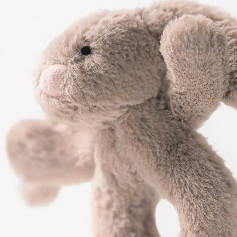Jellycat Bashful Beige Bunny Ring Rattle