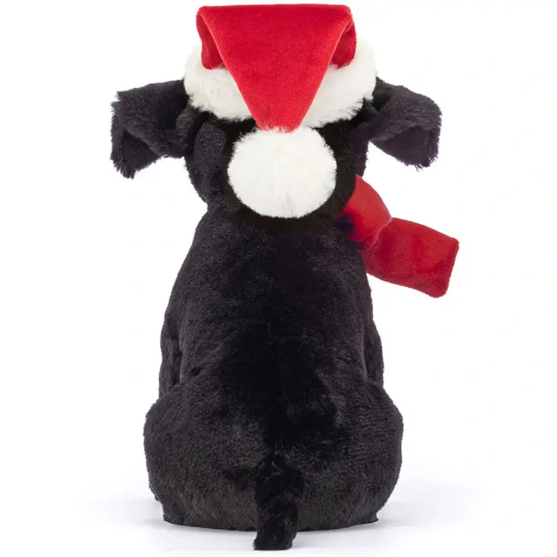 Jellycat Winter Warmer Pippa Black Labrador