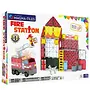Magna-Tiles Fire Station