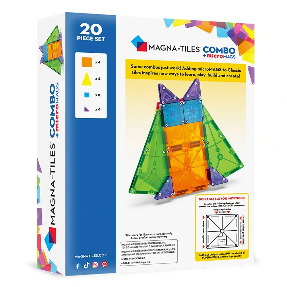 Magna Tiles Combo 20 stuks