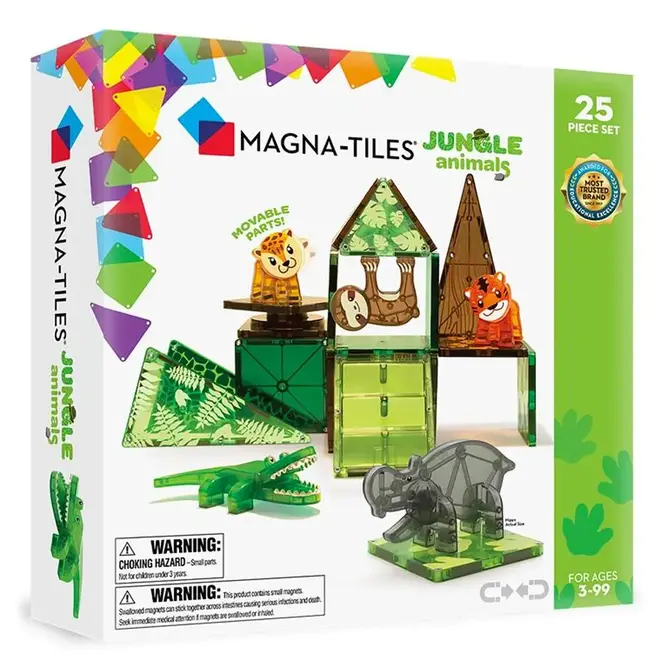 Magnetische tegels jungle dieren
