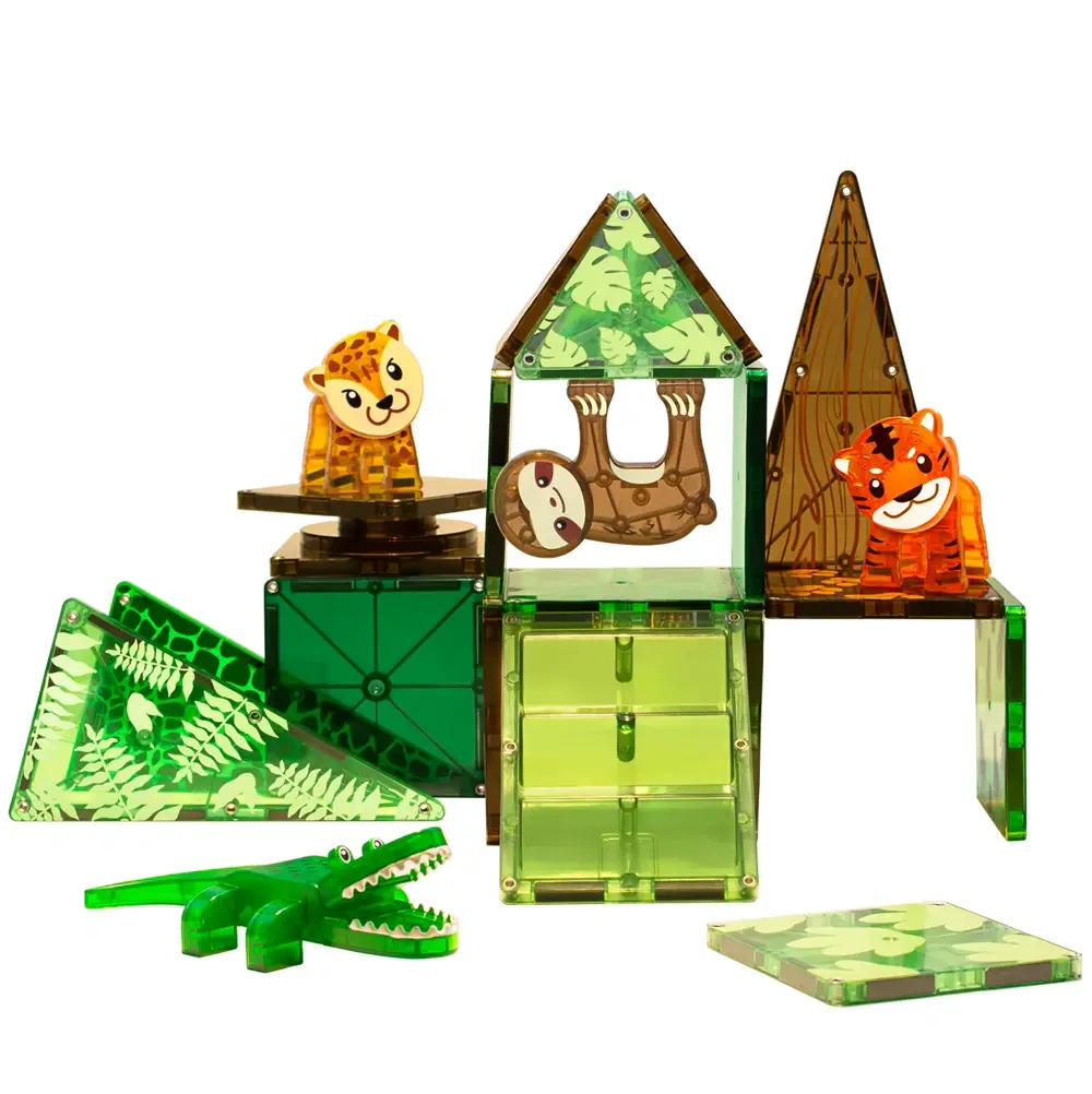 Magna-Tiles Jungle Animals
