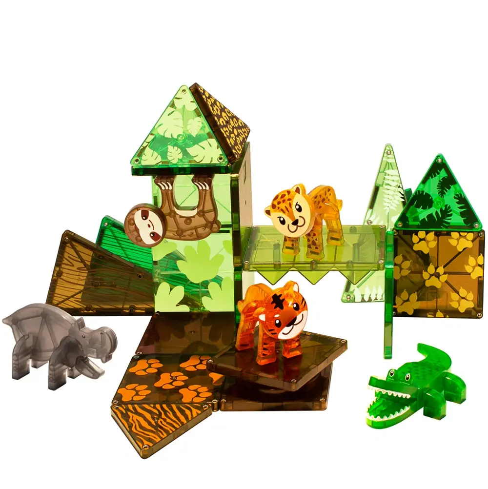 Magna-Tiles Jungle Animals