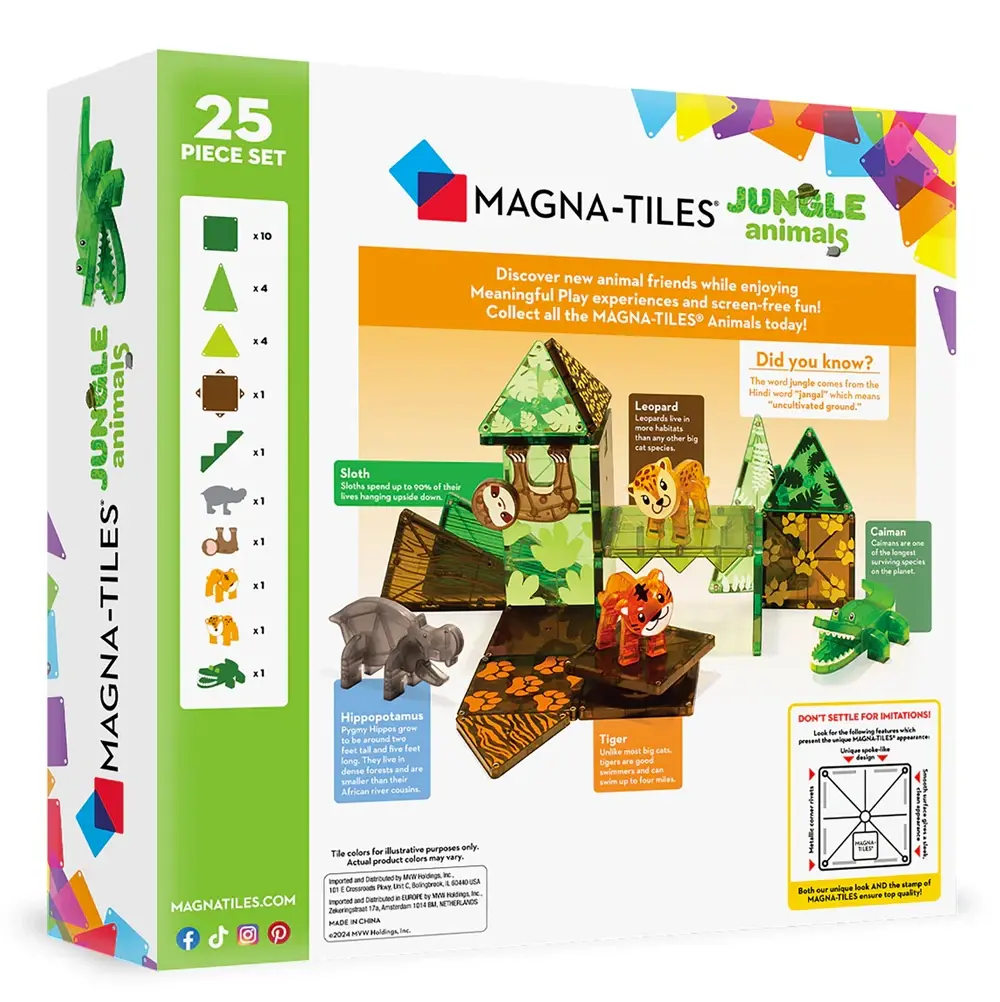Magna-Tiles Jungle Animals
