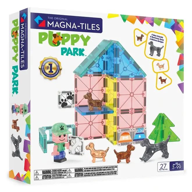 Magnetische tegels puppy park