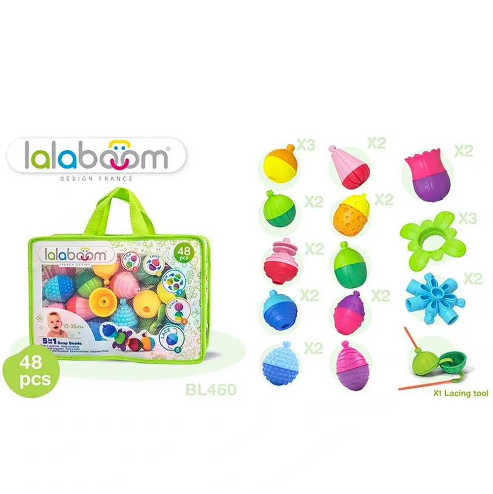 Lalaboom Klikkralen in Tas (48-delig)