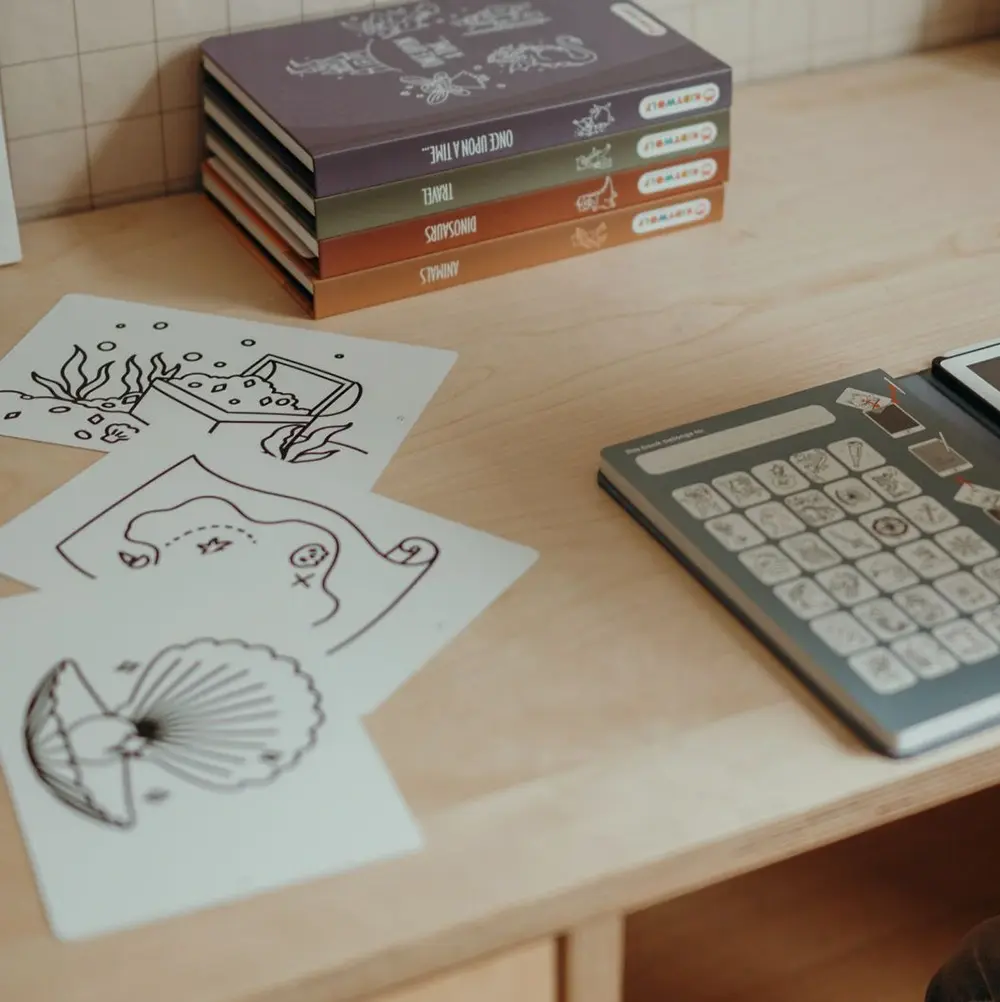 Kidydraw Mini Refil - Dieren & Piraten