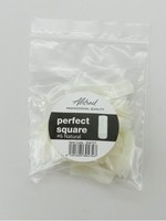 Abstract® Perfect Square tips #6 refill natural 50 stuks
