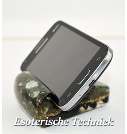 Orgonite Phone Stand with Preseli Bluestone