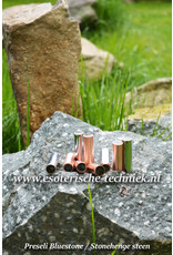 Orgone orgonite powertool Traveler in koper met Preseli Bluestone / Stonehenge steen