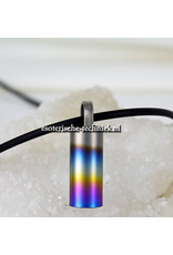 Titanium Orgonite Hanger met Shungite, Herkimer Diamant, Arkansas kristal hanger