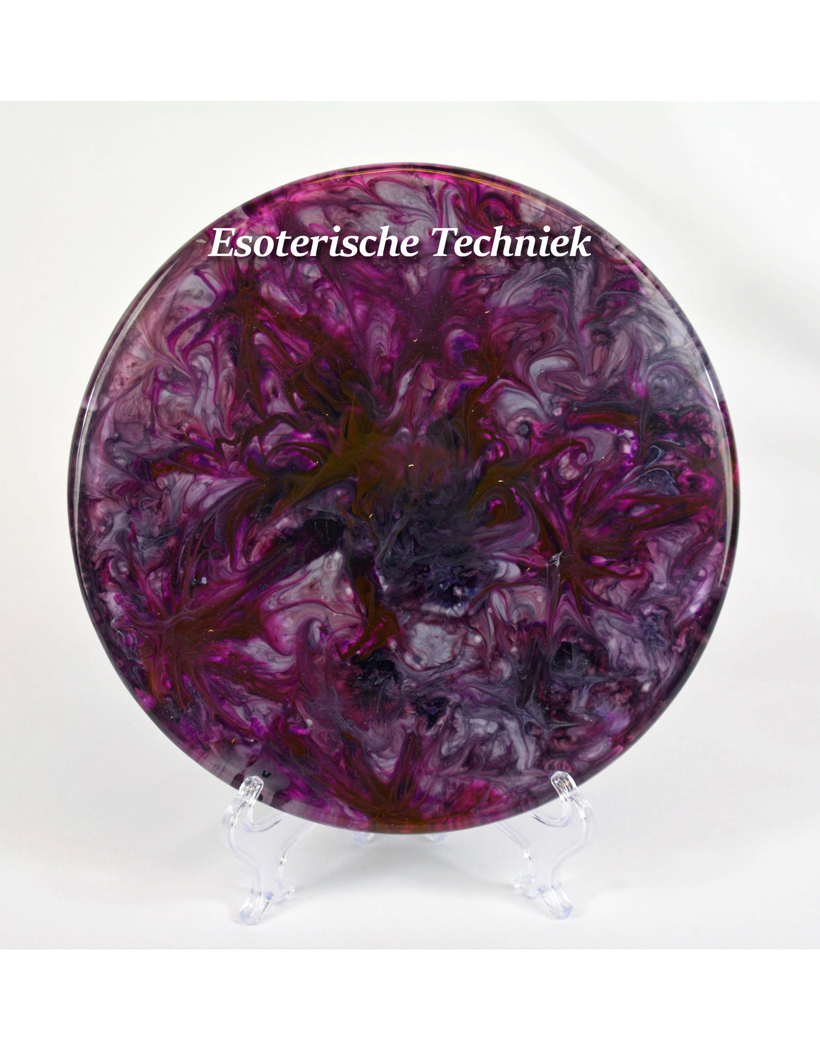 Orgonite Deco Art with Shungite & Golden Healer Lemurian