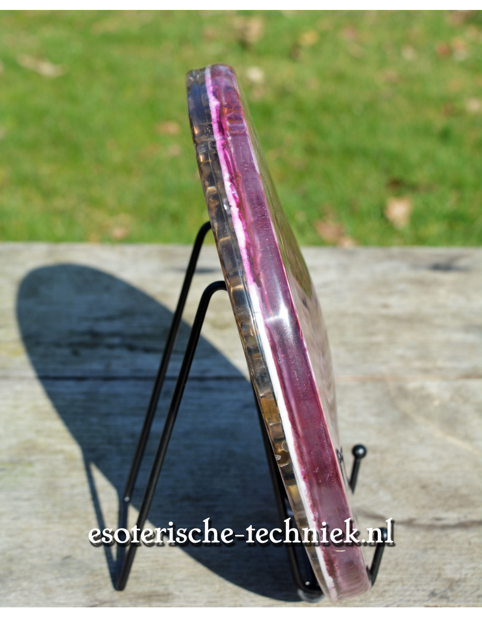 Orgonite Deco Art with Shungite & Golden Healer Lemurian