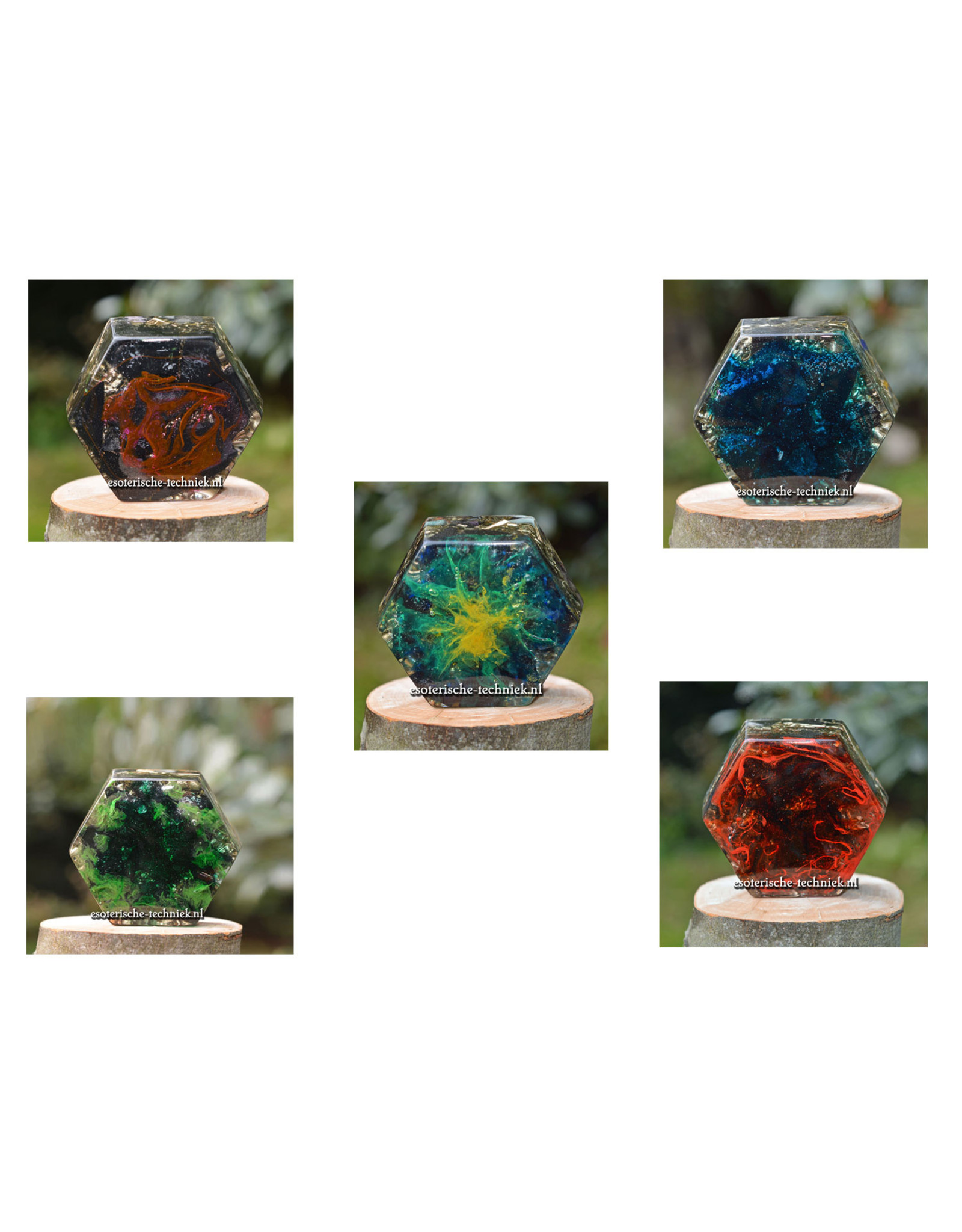 Orgonite Hexagon | Sacred Geometry for Meditation