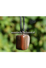 Orgonite Pendant with Hawk's Eye | Grounding & Protection