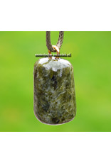Orgonite Pendant with Vesuvianite (Idocrase) | Protection & Inner Strength