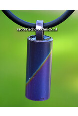 Titanium Orgonite Hanger met Shungite, Herkimer Diamant, Arkansas kristal hanger
