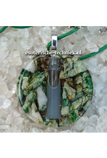 Orgonite hanger met CO2Plasma, GaNS, CUO Plasma Gans, Nano goud,  met diverse edelstenen en mineralen