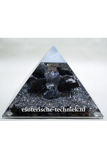 Orgone Orgonite piramide Herkimer Diamant, Silicium, Grafiet en Shungite