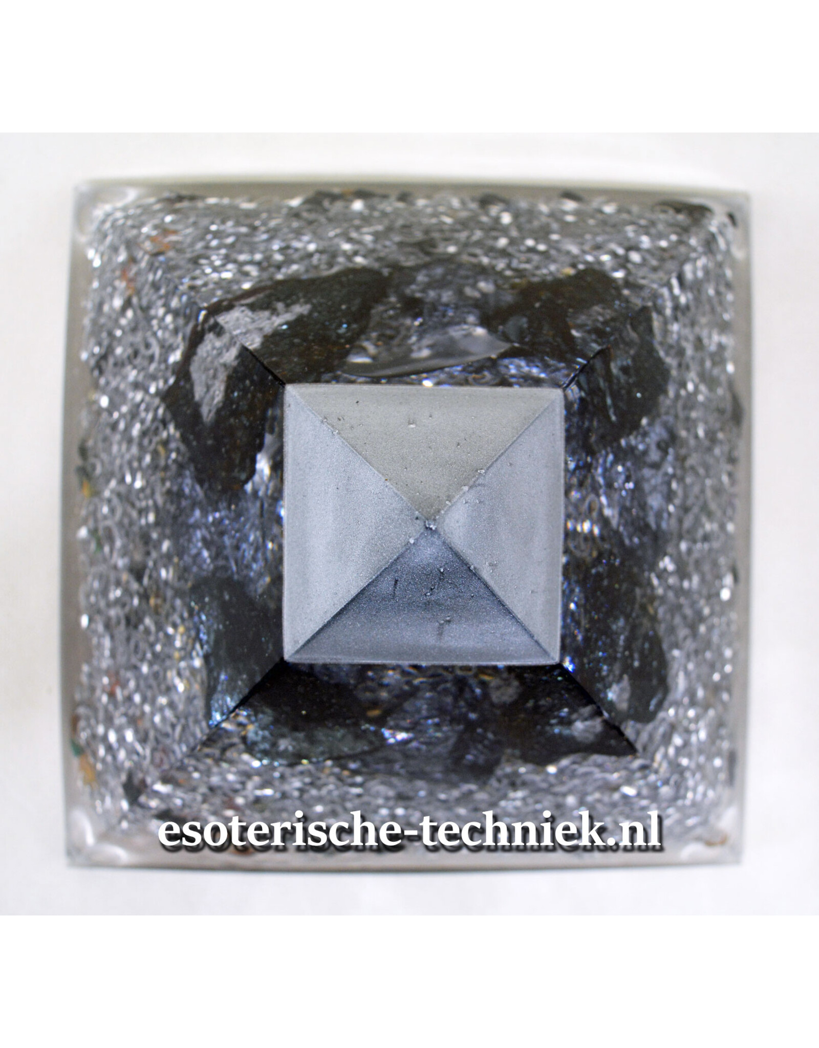 Orgone Orgonite piramide Herkimer Diamant, Silicium, Grafiet en Shungite