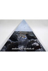 Orgone Orgonite piramide Herkimer Diamant, Silicium, Grafiet en Shungite