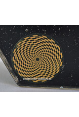 Orgone Orgonite Oplaadschijf hexagon Tesseract met Shungiet