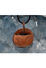 Orgonite Power Spiral Pendant and Sacred Crystals