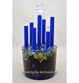 Orgone Chembuster met Lapis Lazuli, Lizardiet, Toermalijn